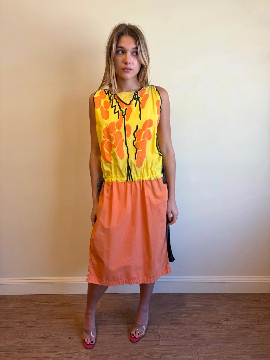 80s Castelbajac Hand-Painted Dress product image