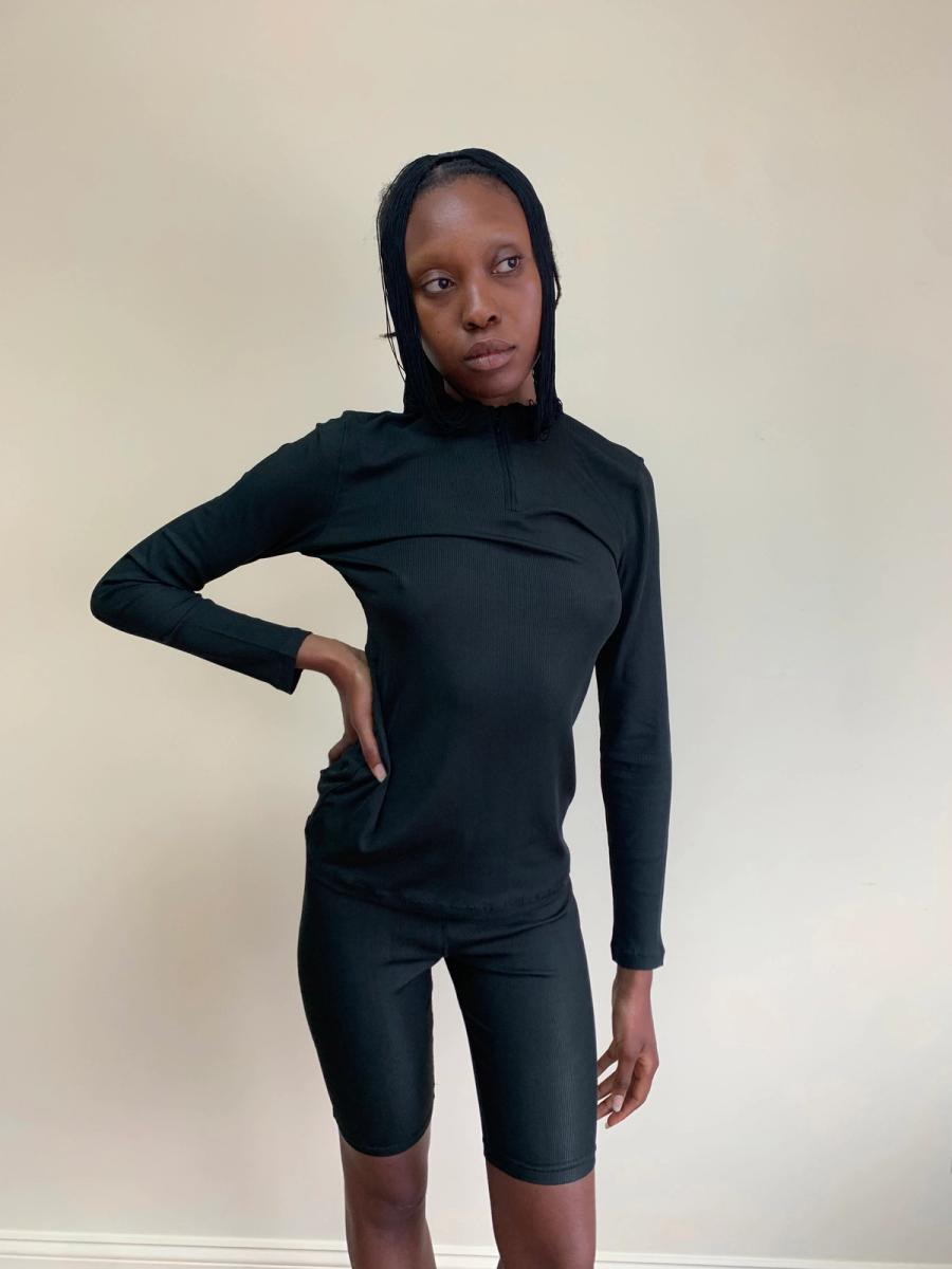 80s Gaultier Fringe Hood Set product image