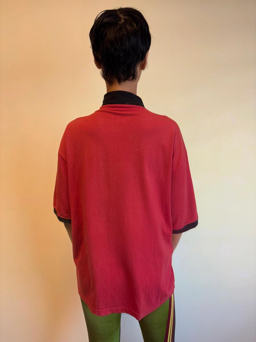 80s Gaultier by Fuzzi Metal Weightlifting Plaque Top product image