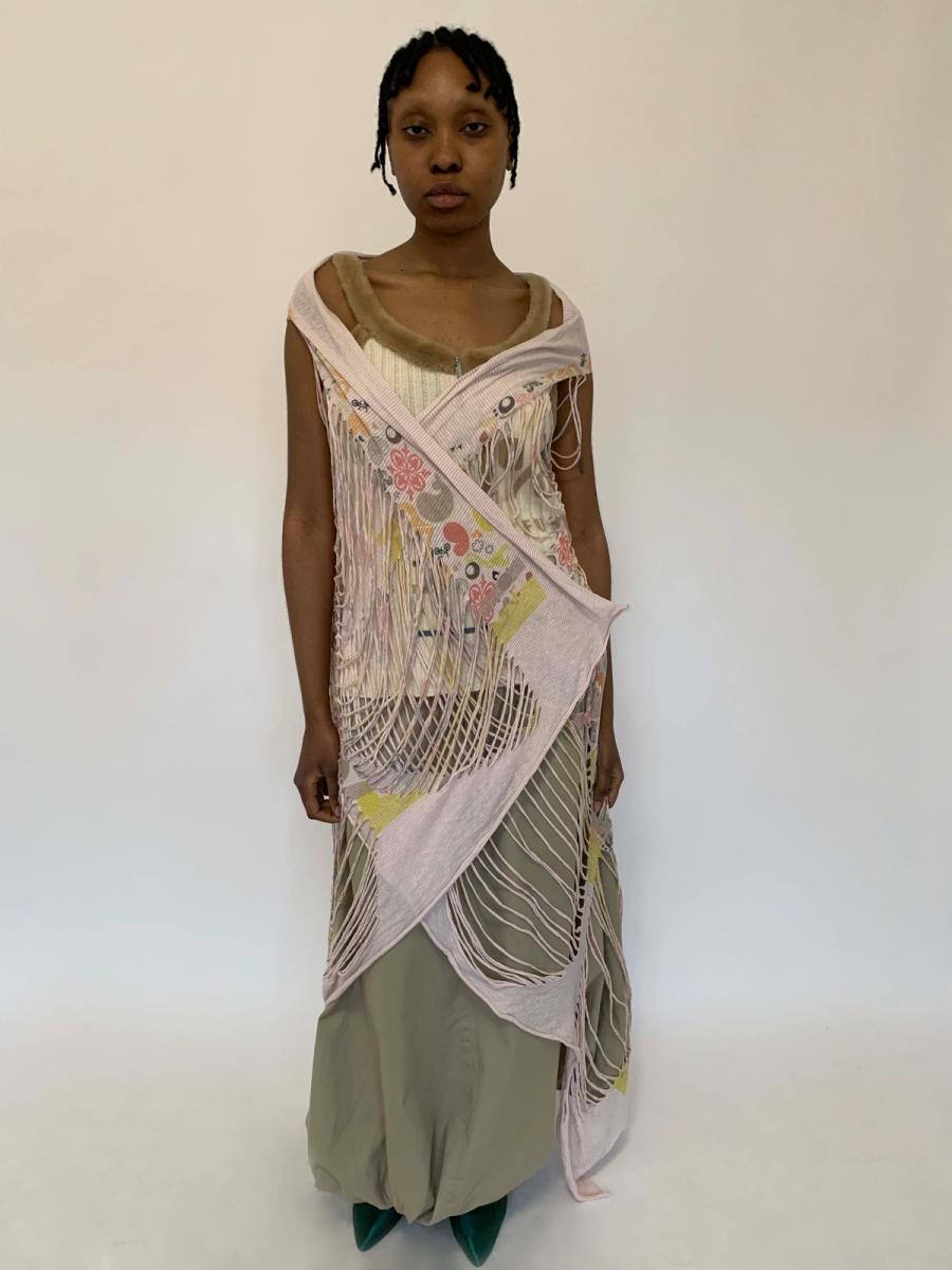 Nozomi Ishiguro Slashed Wrap product image