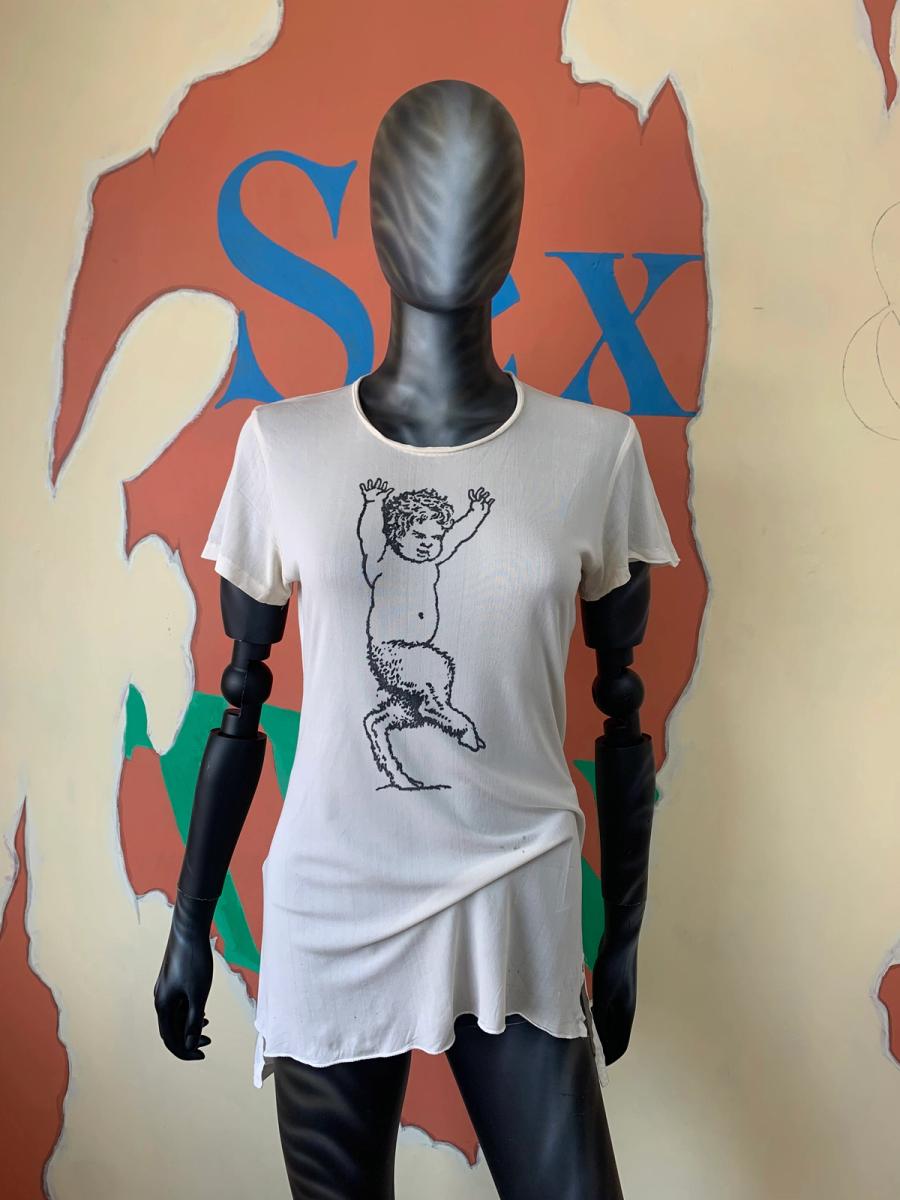 1980s Vivienne Westwood Silk Jersey Satyr Tee product image