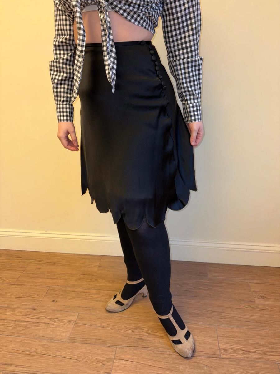 DressCamp 1930s-Inspired Bias Scalloped Skirt  product image
