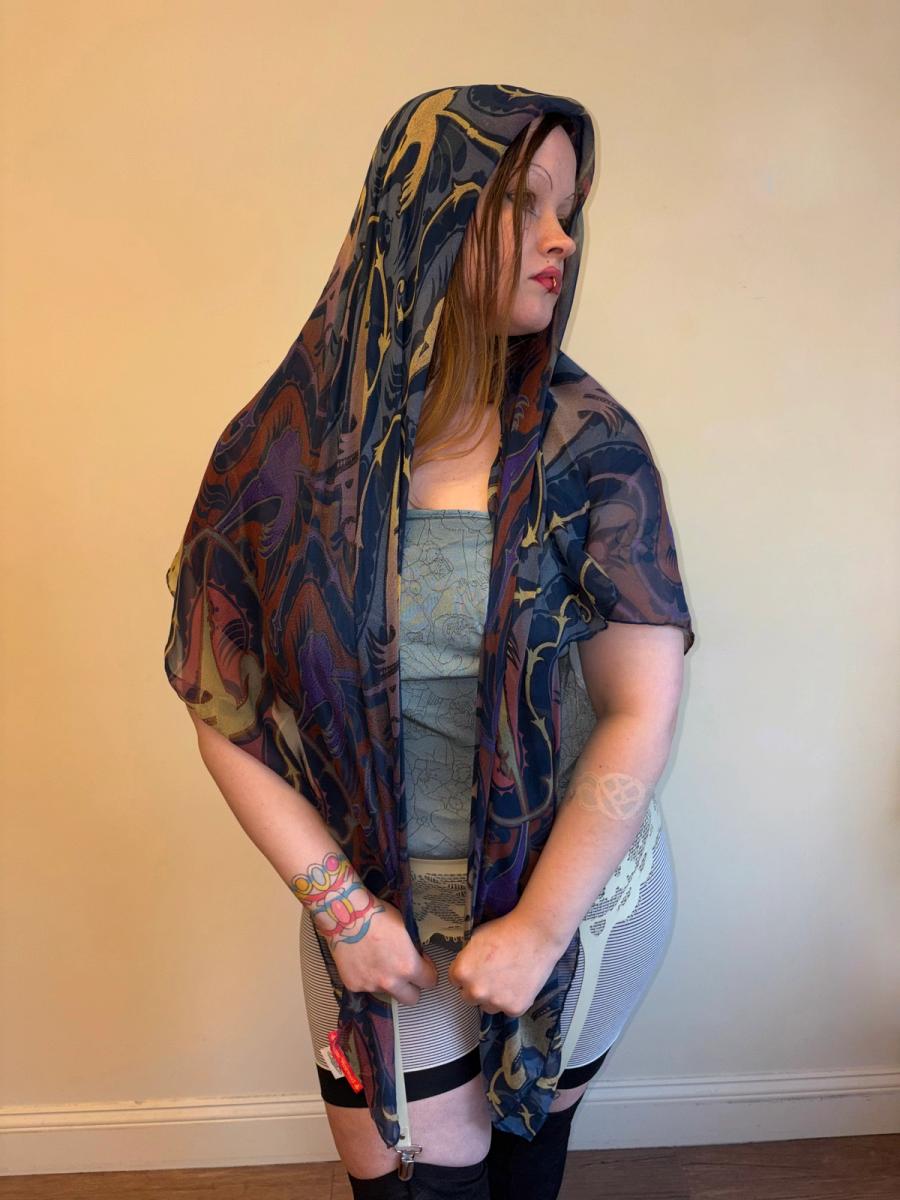 1993 Vivienne Westwood 'Grand Hotel' Oversized Shawl product image