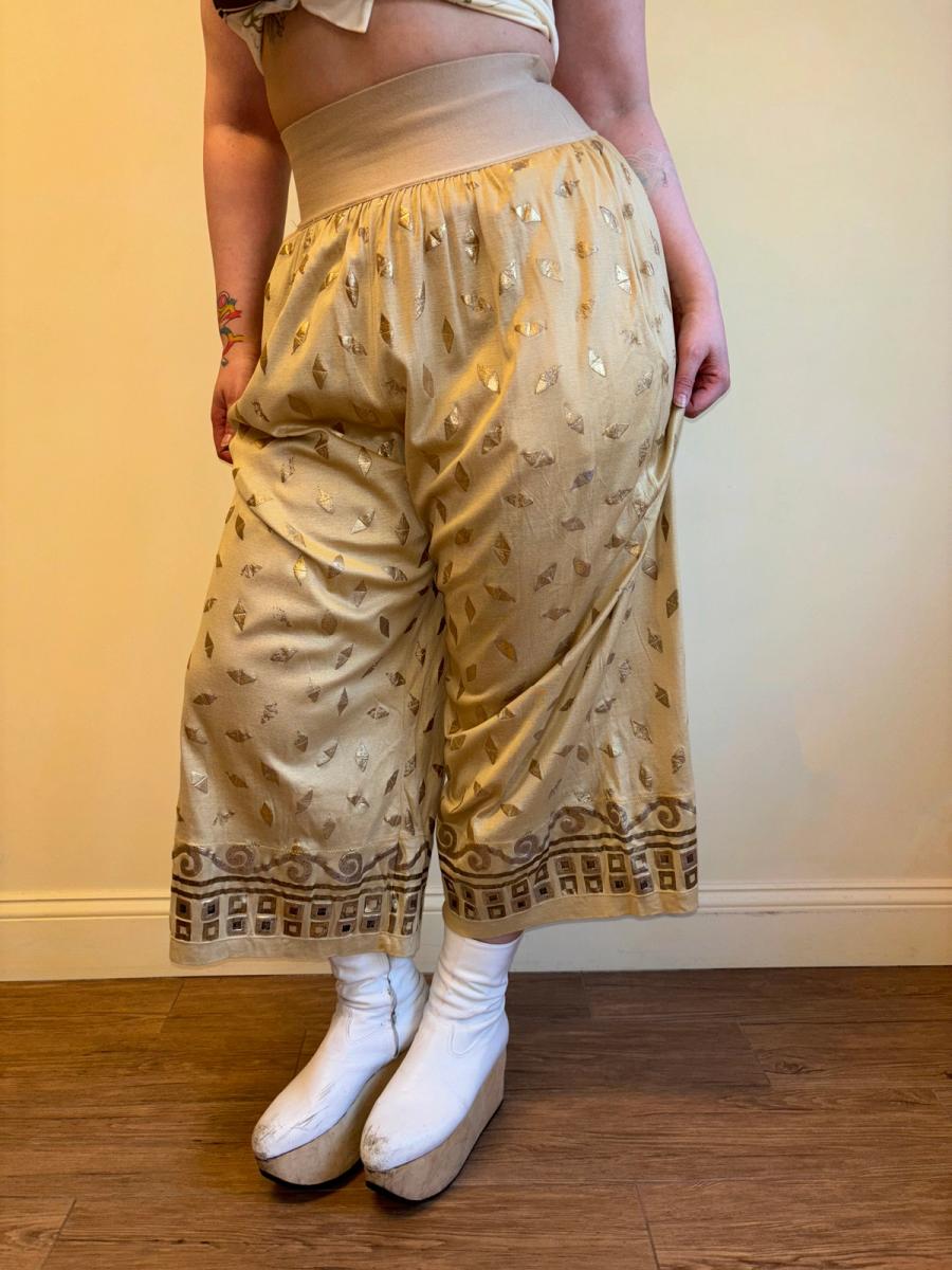 1980s Gaultier Gold Foiled Pants  product image