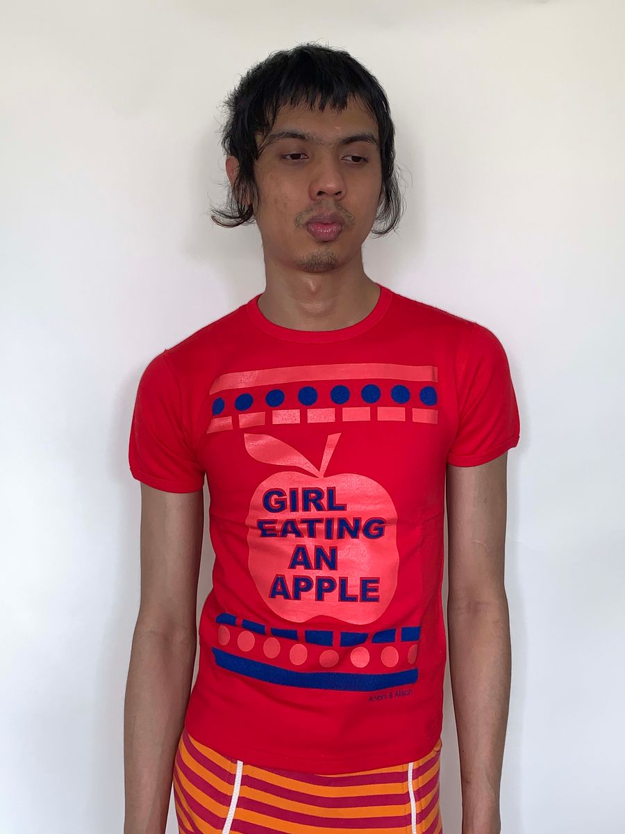 Antoni & Alison 'Girl Eating An Apple' Tee  product image