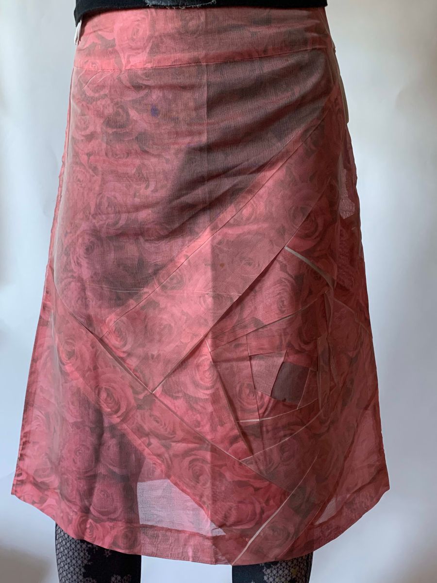 Kyoichi Fujita Pleated Sculptural Rose Skirt product image