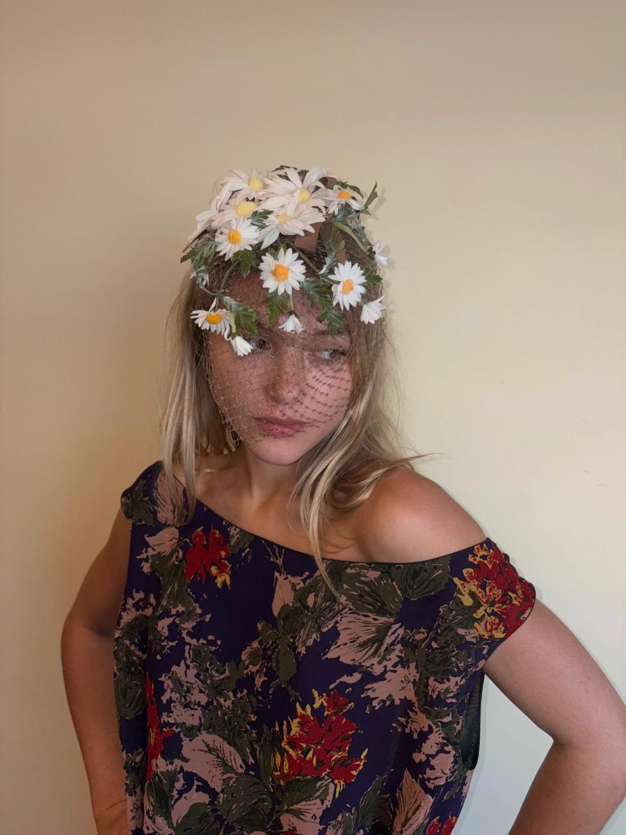 1950s Daisy Net Head Piece product image