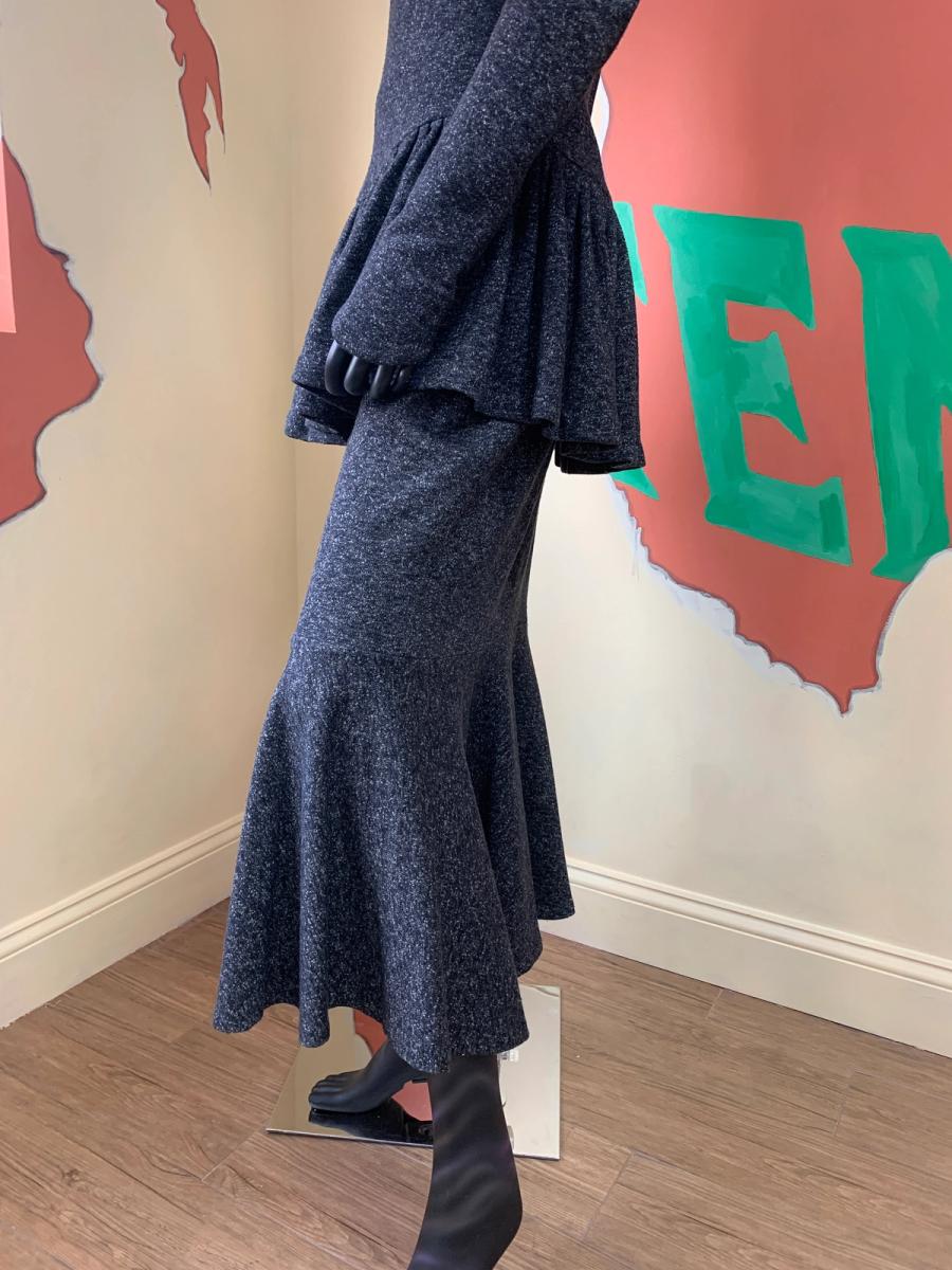 80s Norma Kamali Gray Sweatshirt Set product image