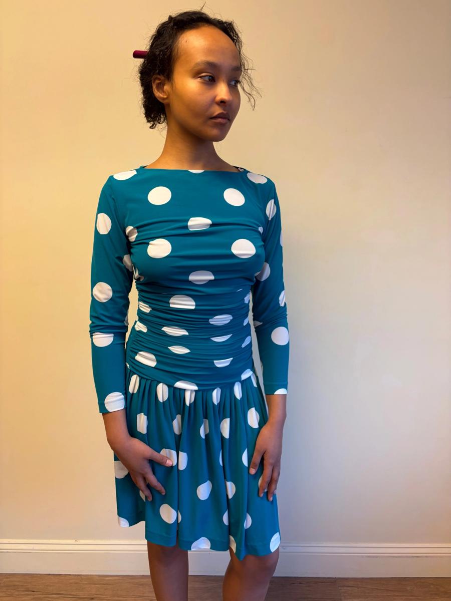 1980s Norma Kamali Polka Dot Set product image