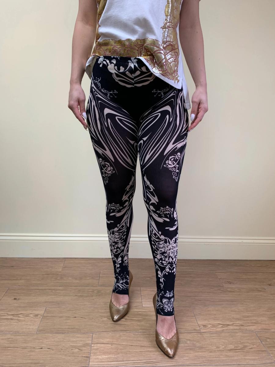 Issey Miyake SS 2004 Tattoo Art Nouveau Leggings product image