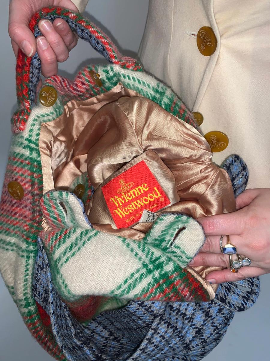 1980s Vivienne Westwood Tartan Bag product image