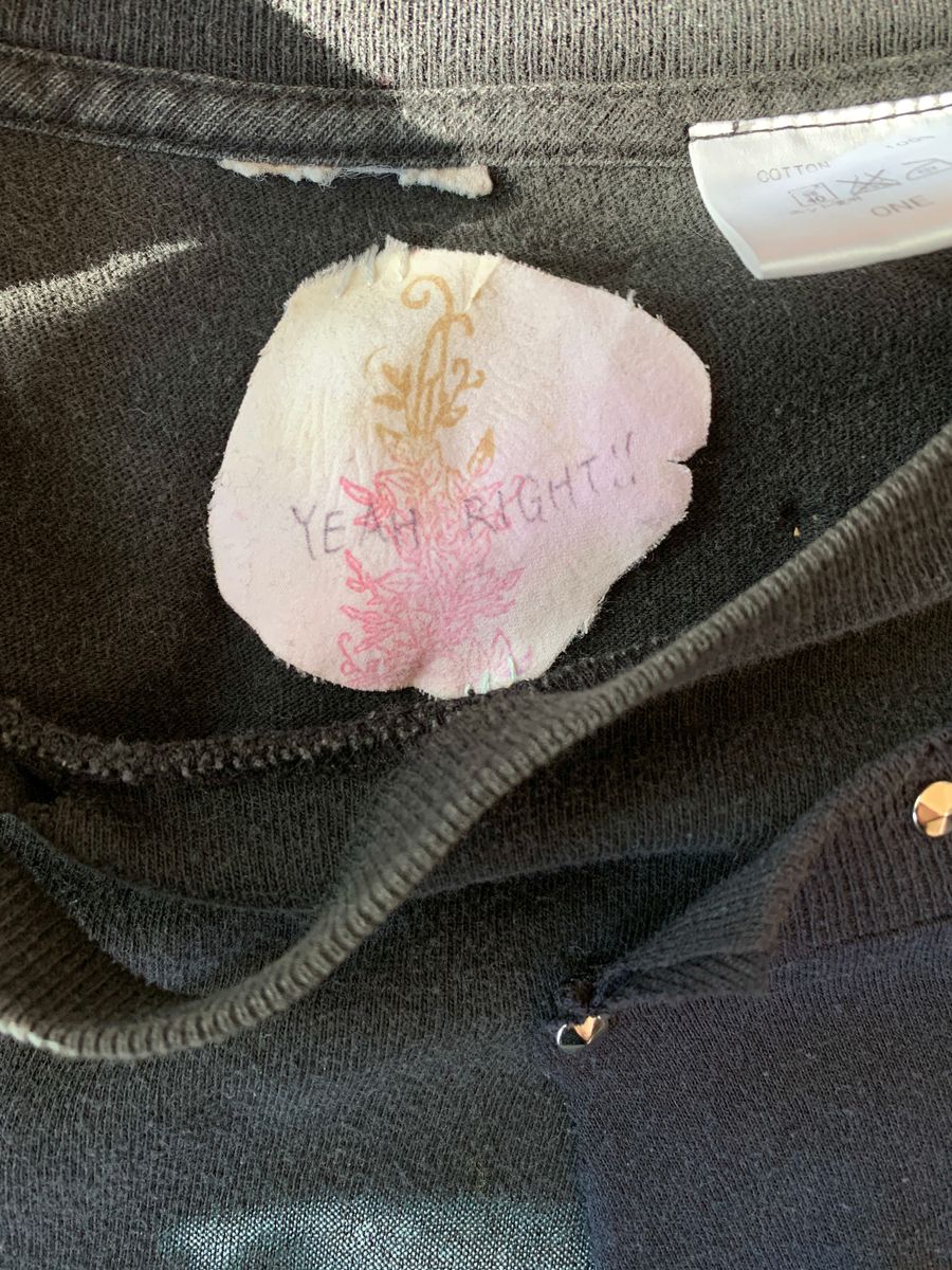 Yeah Right!! Deconstructed Band T-shirt product image