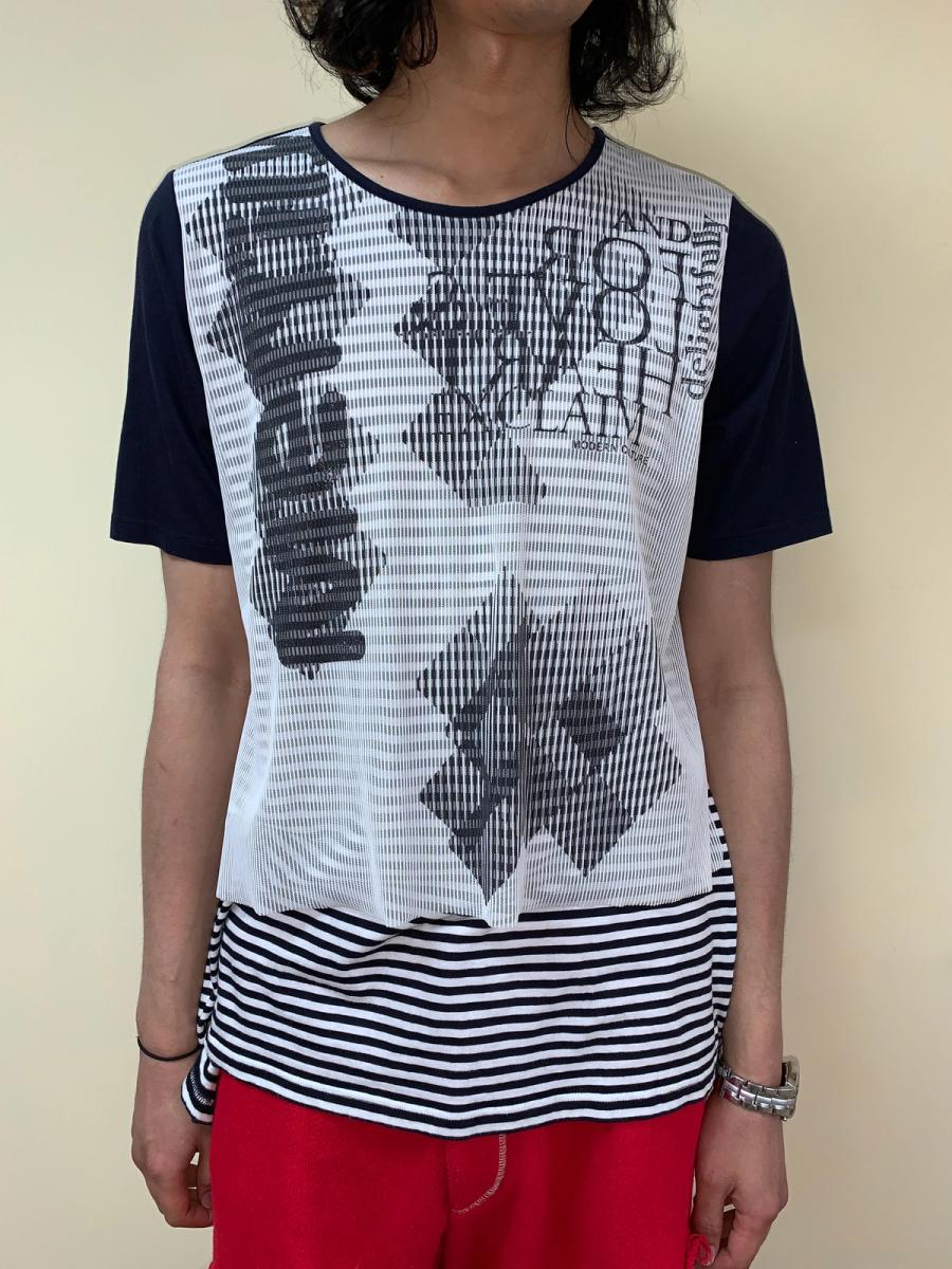 80s Kansai "Merrily" Double Layer Shirt