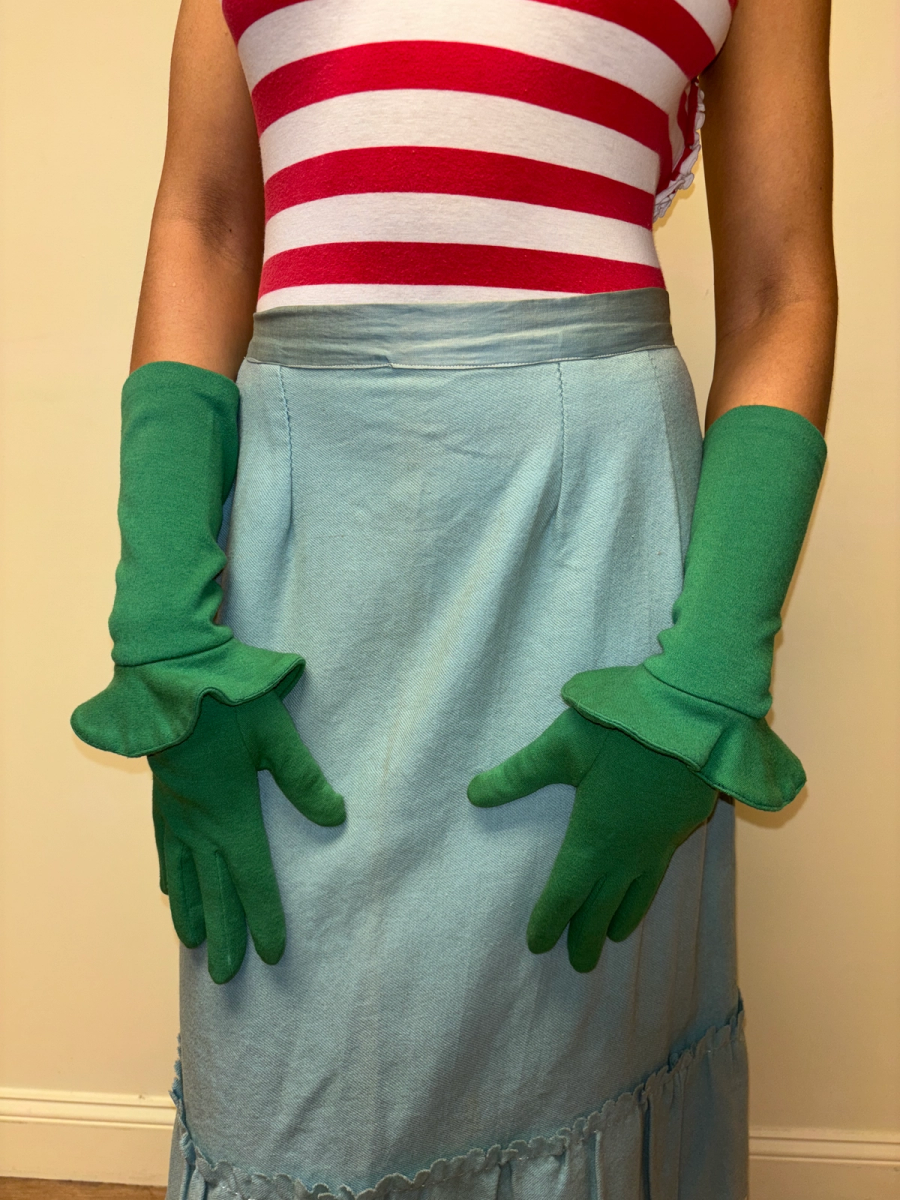 Vintage Chantal Thomass Green Gloves product image