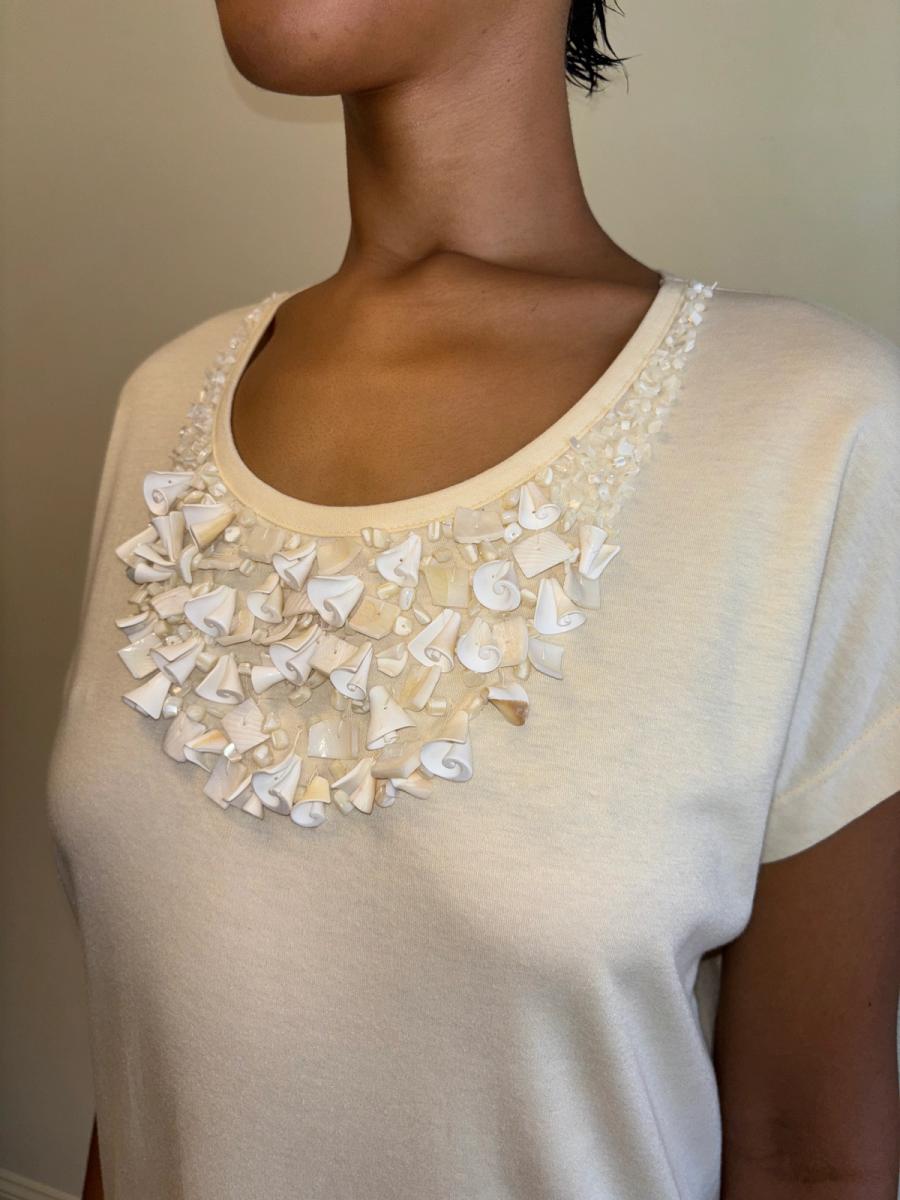 80s Krizia Seashell Dress product image