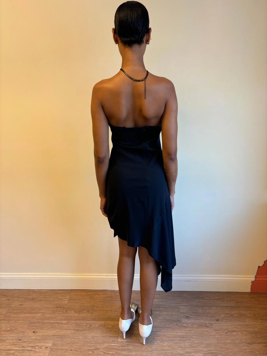 Vintage John Richmond Metal Strap and Diamante Dress product image
