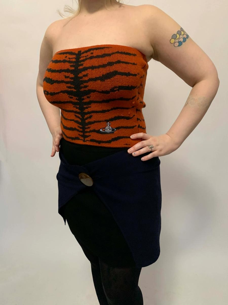 Vivienne Westwood 2001 Tiger Tube Top  product image