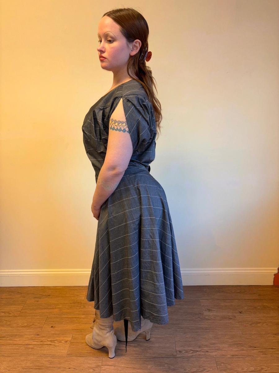 80s Takezo Asymmetrical Summer Dress  product image