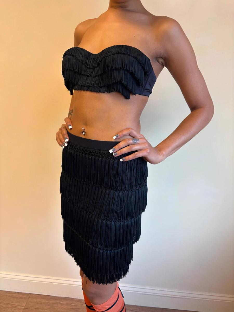 80s Helen Storey Fringe Bandeau  product image