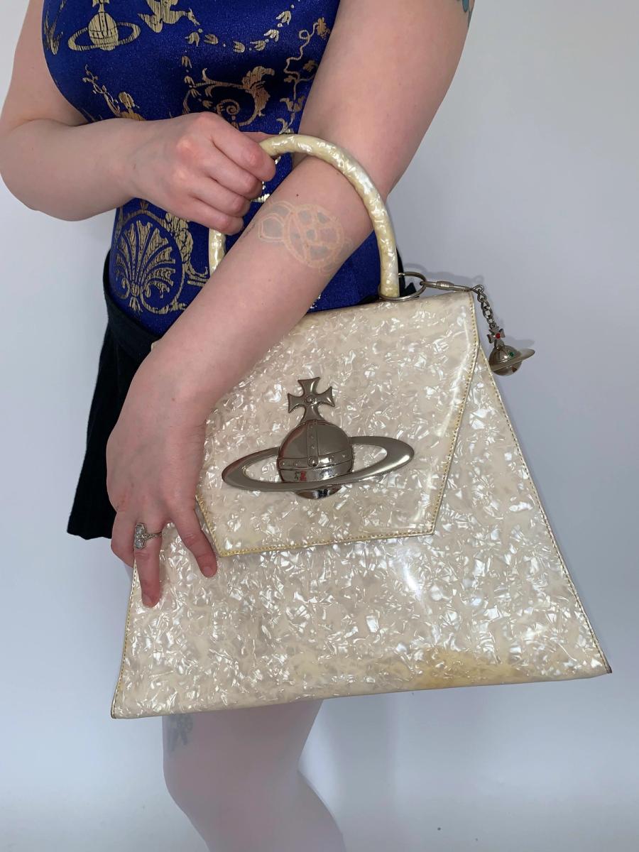 Late 80s/ Early 90s Vivienne Westwood Giant Orb Purse  product image