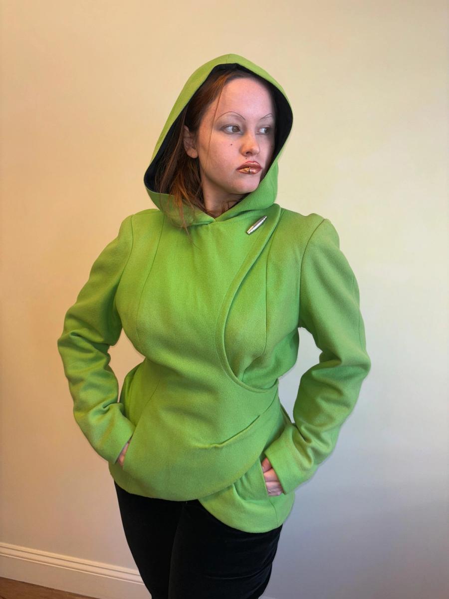 80s Thierry Mugler Activ Green Jacket product image