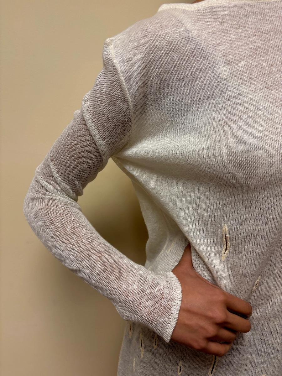 Krizia Faux Shredded Knit product image