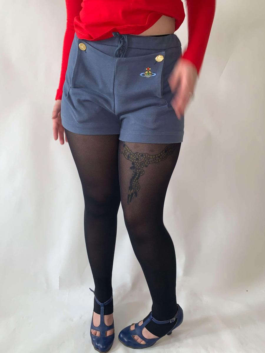 90s Vivienne Westwood Rare Flap-Front Shorts product image