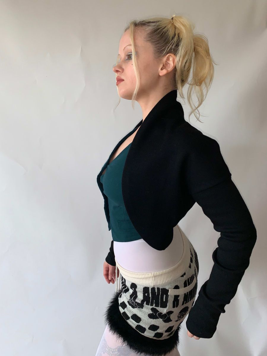 Romeo Gigli Asymmetrical Shrug  product image