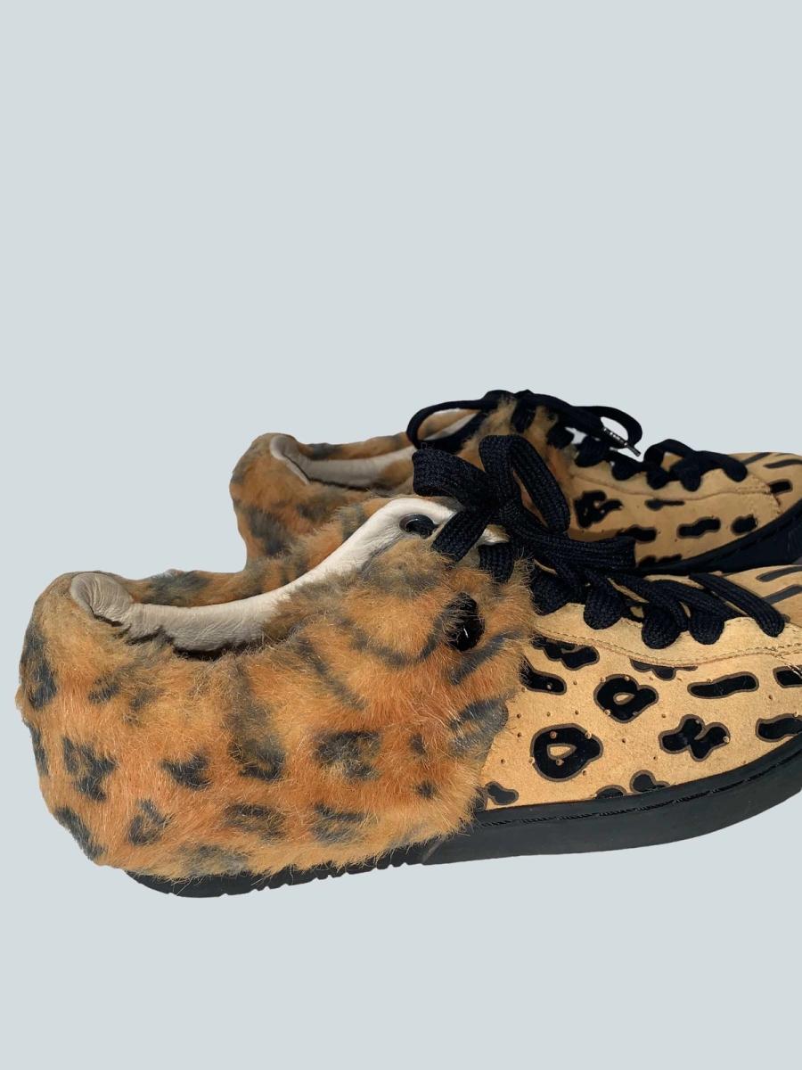 Mihara Yasuhiro Cheetah Print Fur Sneakers product image