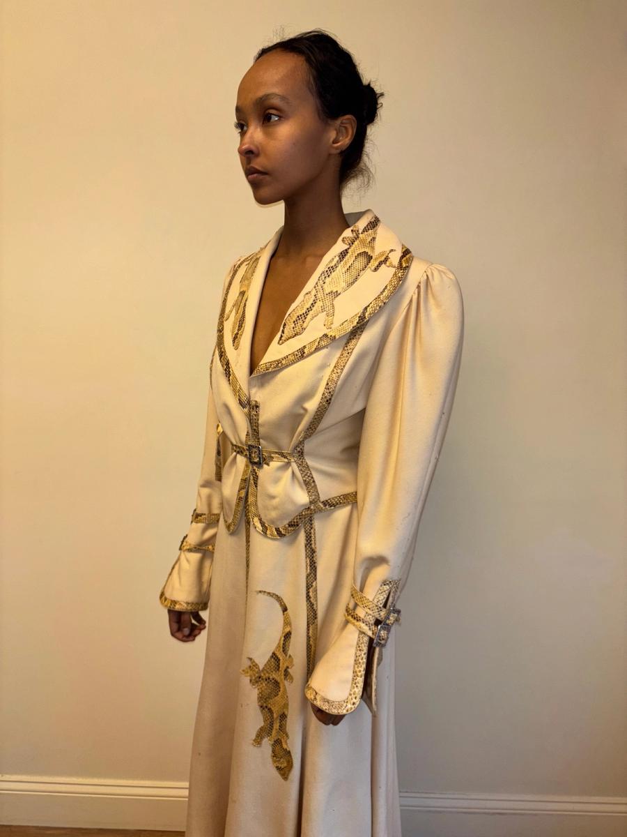 70s Bill Gibb Lizard Cutout Set product image