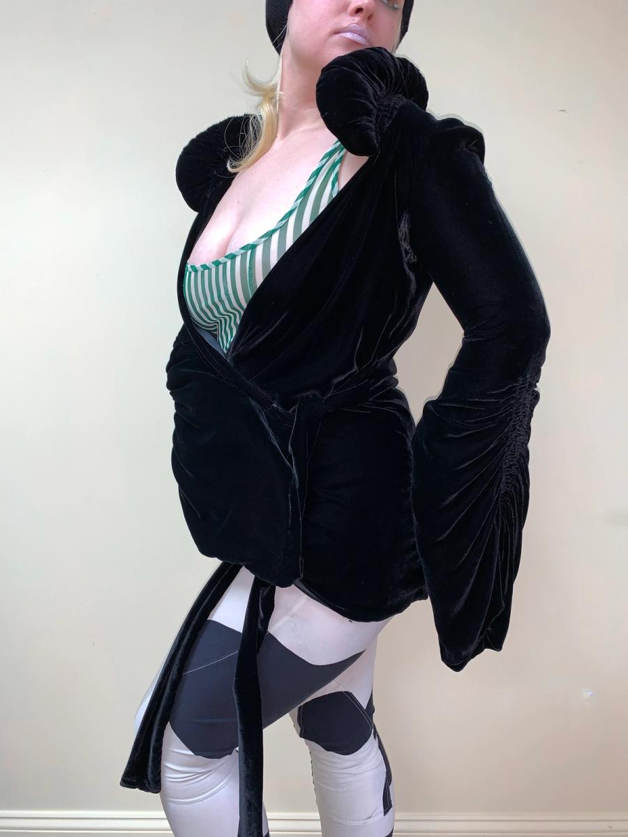 Rare A/W 1993 Norma Kamali Opera Coat product image