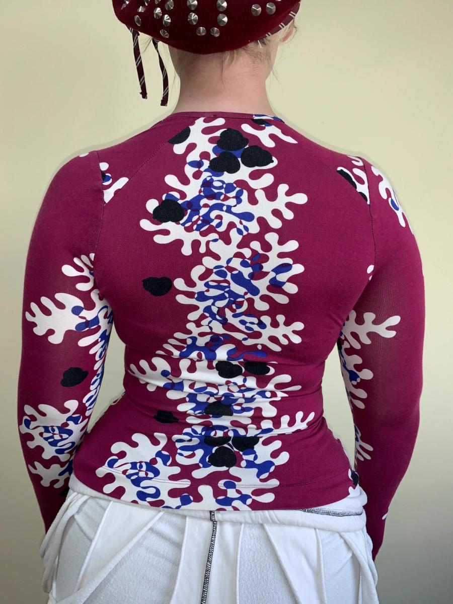 Vivienne Westwood A/W '98 Patterned Illusion Top product image