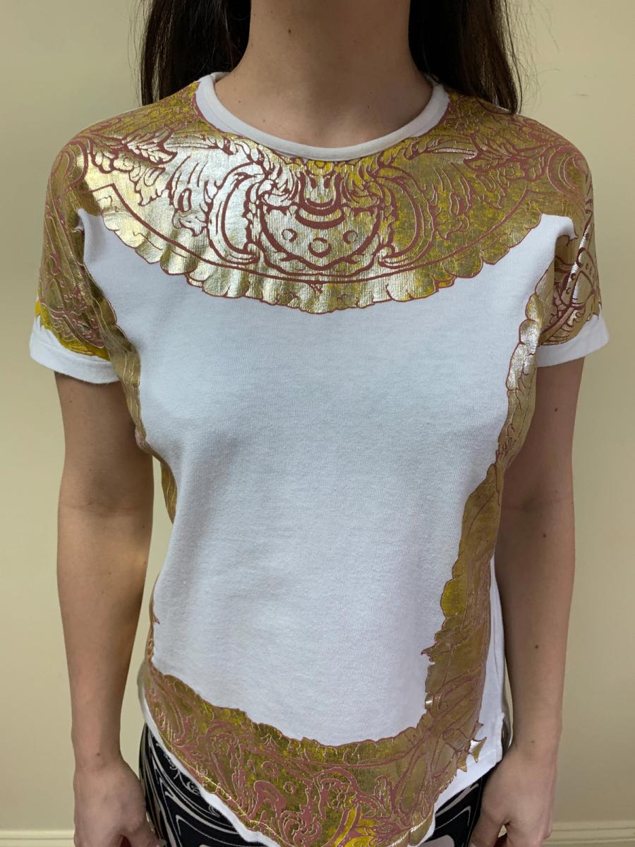 1980s Vivienne Westwood Gold Frame Cherub Shirt product image