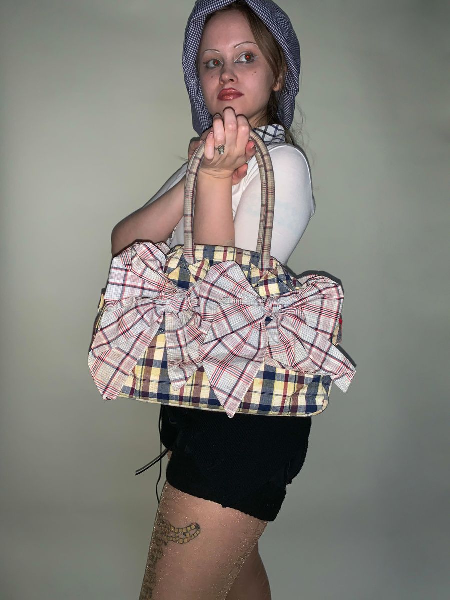 Vivienne Westwood Seersucker Multi Bow Purse product image