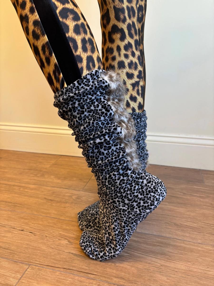 Bernhard Willhelm Faux Fur Socks product image