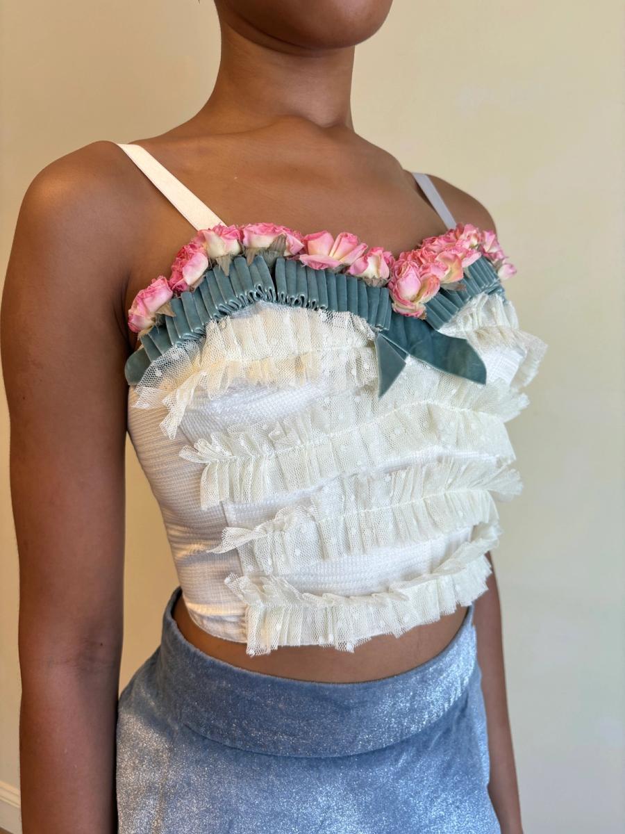 Claudia Matano Floral Bustier  product image