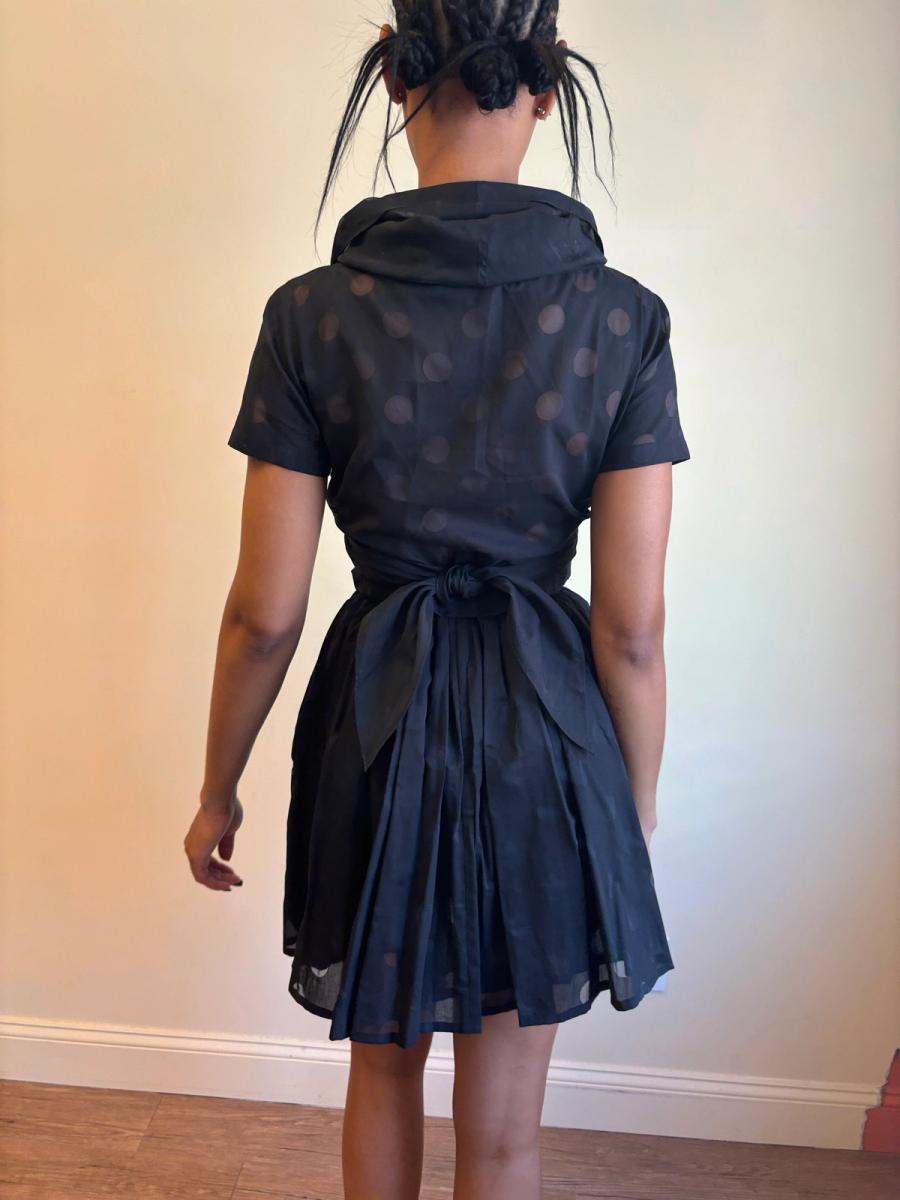 90s Chantal Thomass Polka Dot Voile Set product image