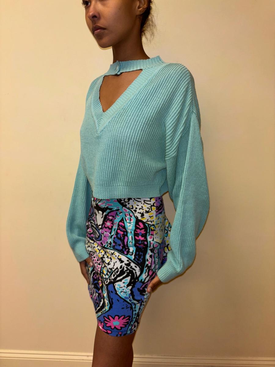 90s Lolita Lempicka Cutout Sweater product image
