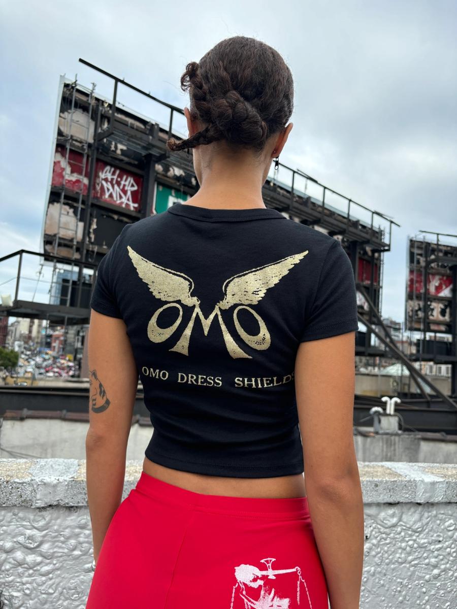 Black Rare Dead Old Clothes OMO T-shirt