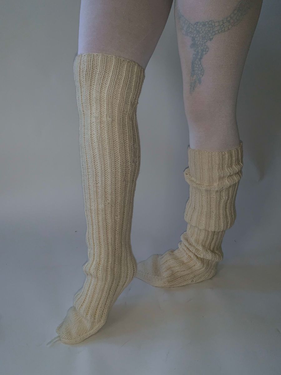 Antique Chunky Knit Socks product image