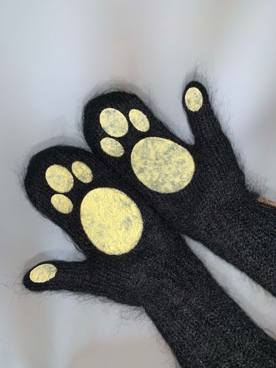 Beauty: Beast Cat Paw Mittens product image