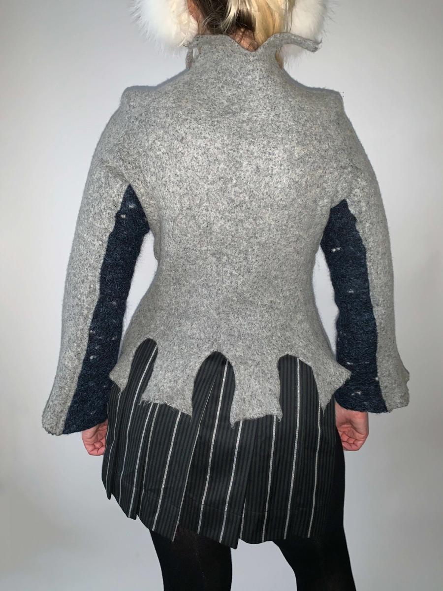 Yoshiki Hishinuma Irregular Felted Top product image