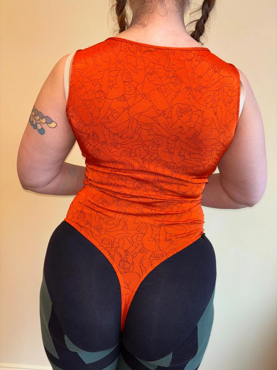 2004 Vivienne Westwood Orgy Print Leotard product image