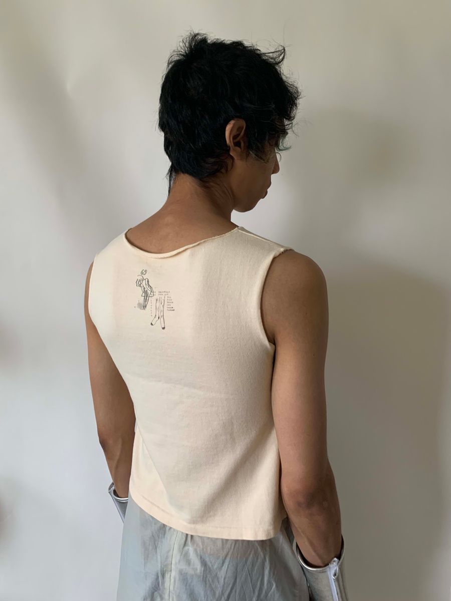 Poetry of Sex Pencil Drawing Tanktop product image