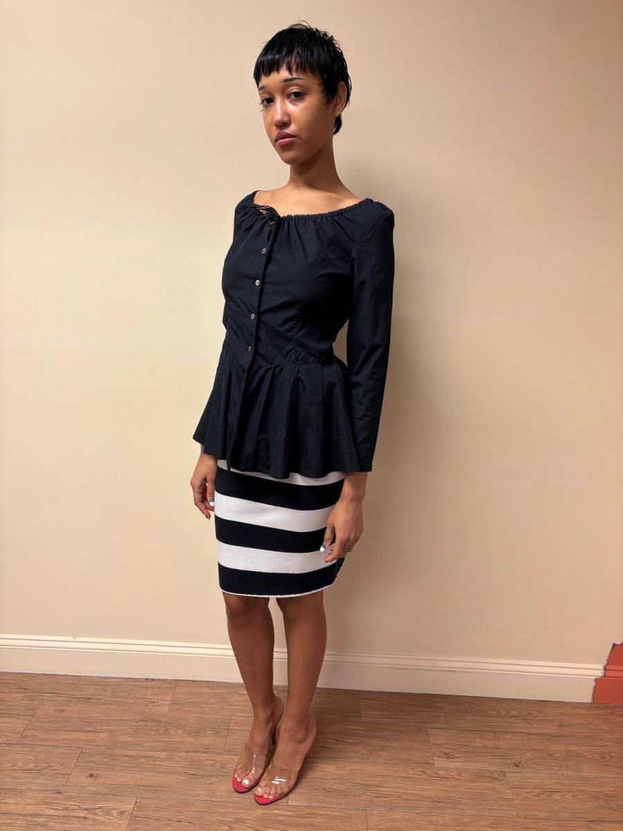 Chantal Thomass Off-the-Shoulder Drawstring Top product image