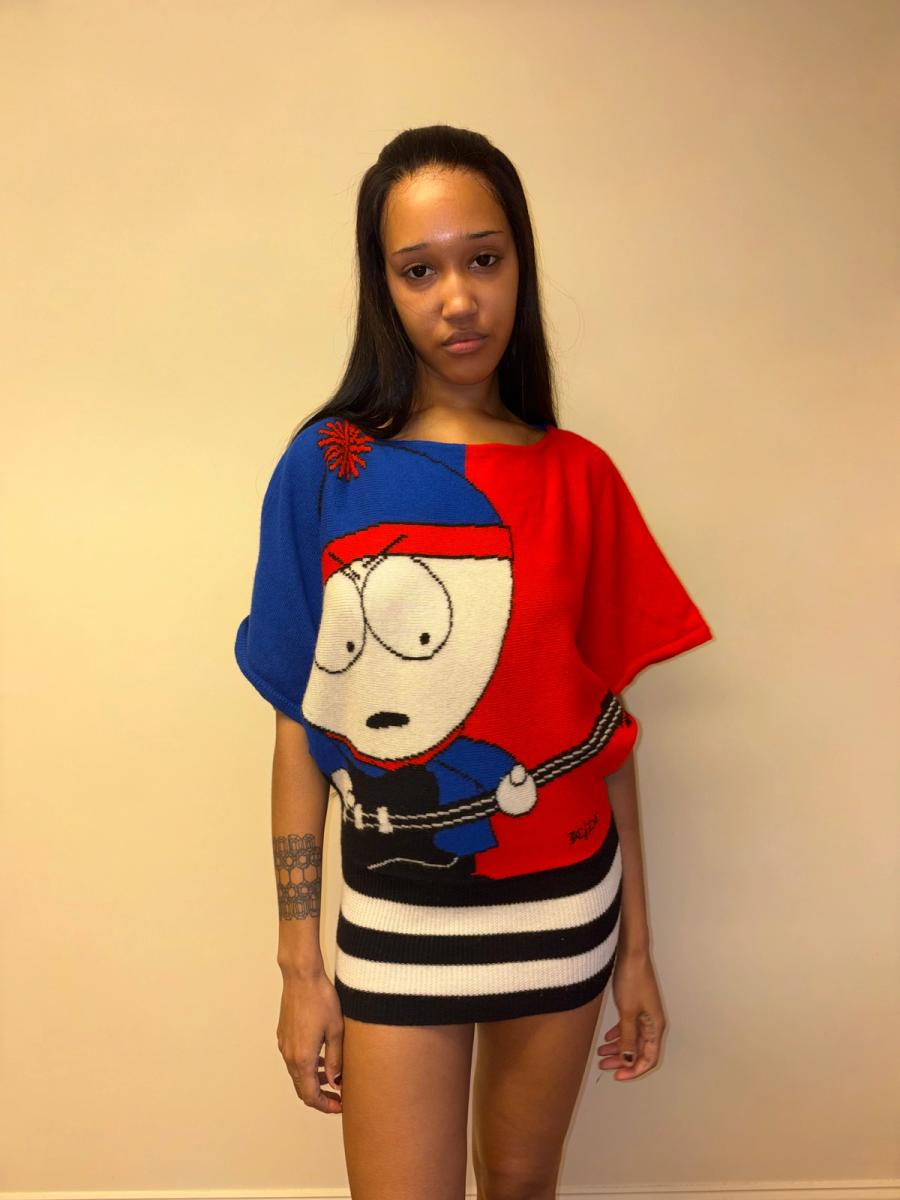 Vintage Castelbajac South Park Knit Dress product image