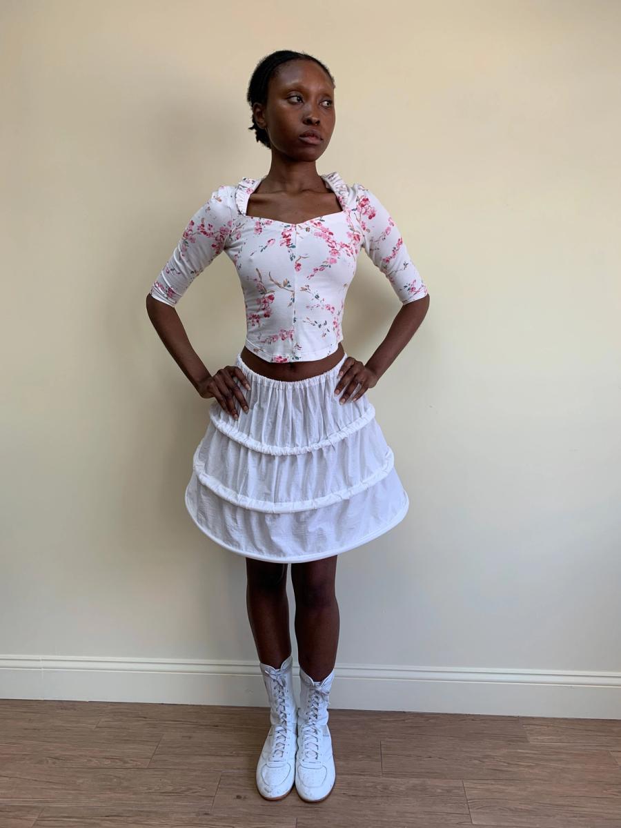 80s Vivienne Westwood White Mini-Crini product image