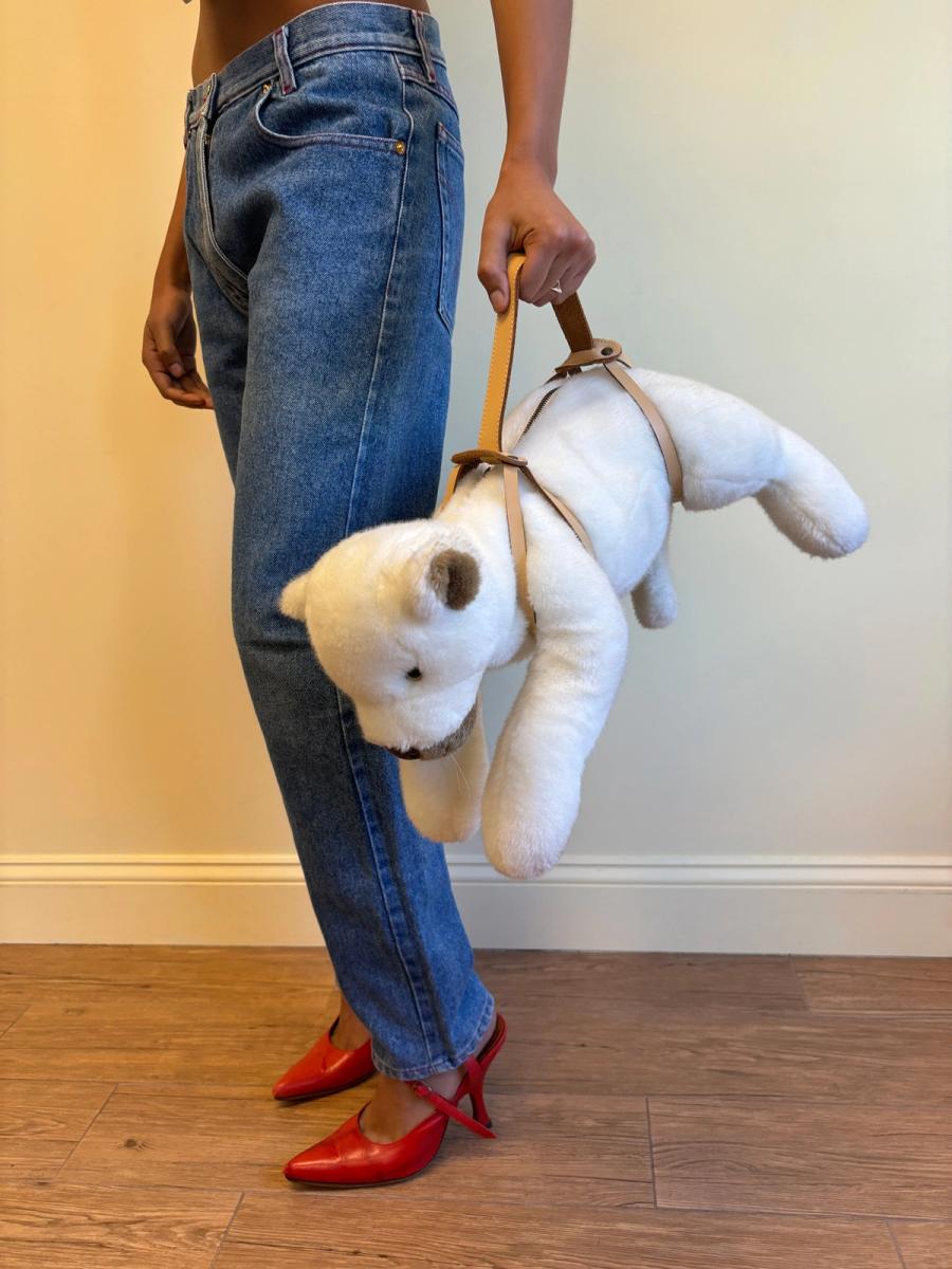 MILK Bear Stuffed Animal Purse product image