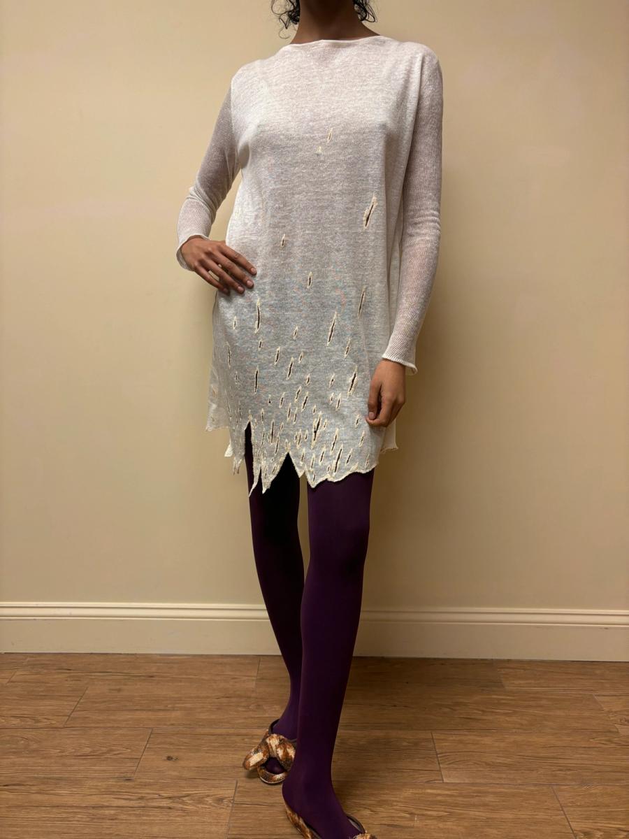 Krizia Faux Shredded Knit product image