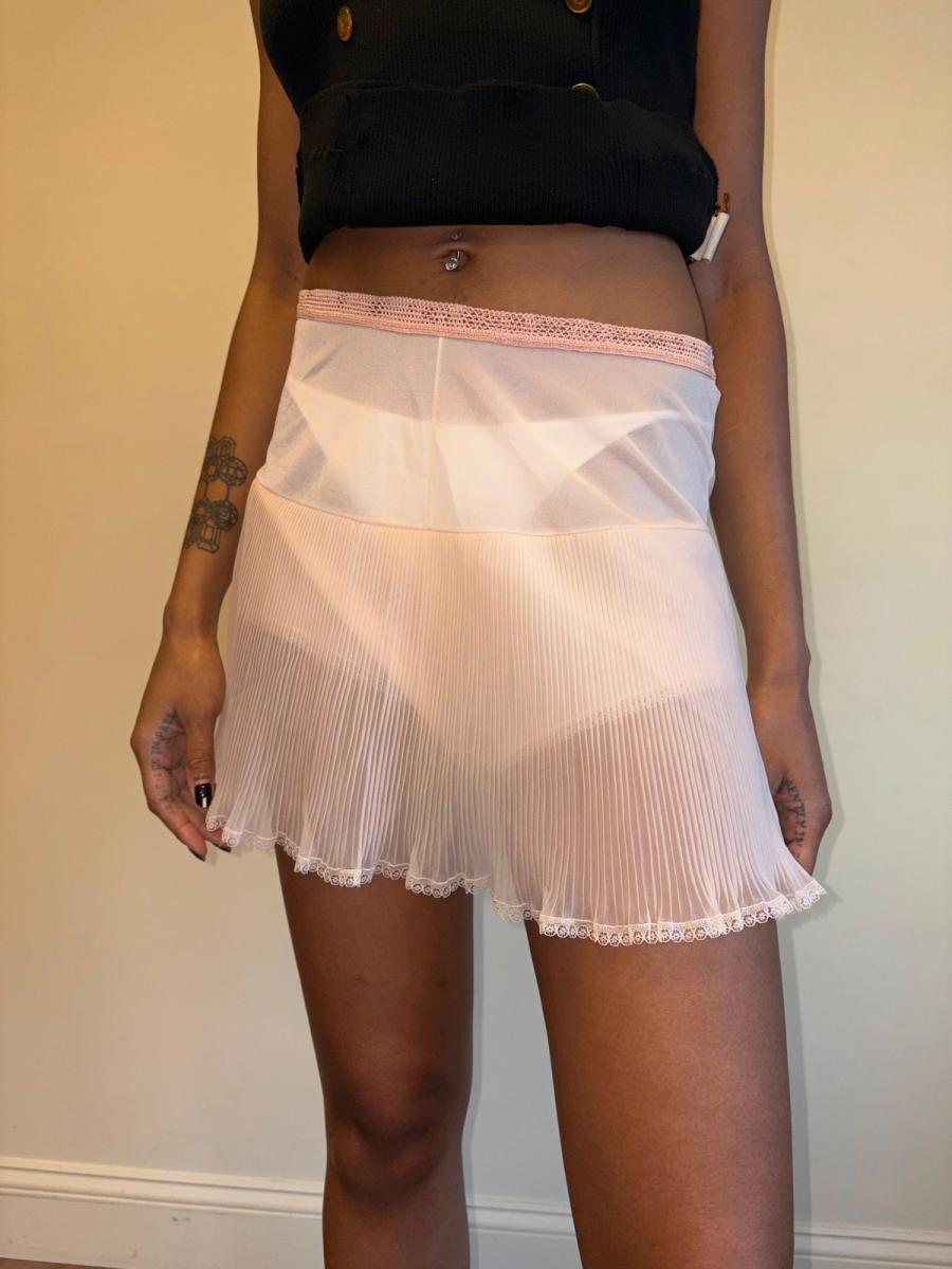 50s or 60s Nylon Knicker-Skirt Panties product image
